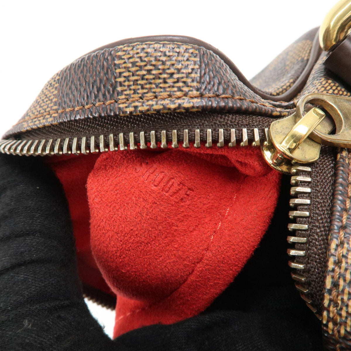 LOUIS VUITTON Damier Rift Mini Pochette Crossbody Shoulder Bag N60009 Preowned16