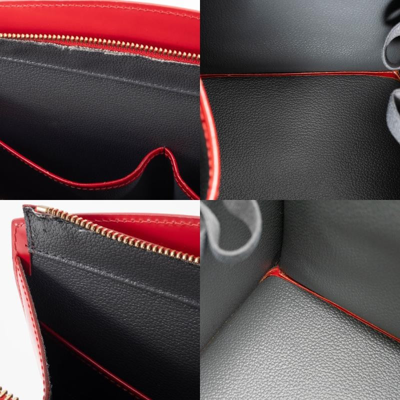 LOUIS VUITTON Riviera Womens Handbag Tote Bag Red Epi Leather Preowned Auth23