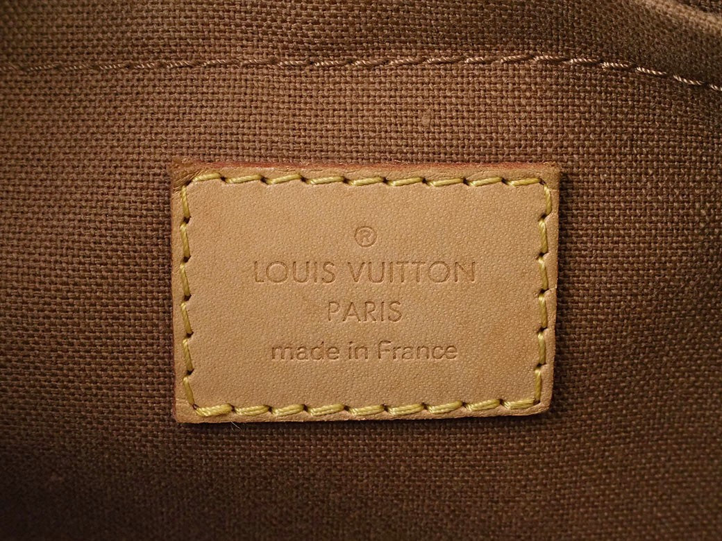 LOUIS VUITTON Handbag Monogram Rivet Tote Bag M40140 Reuse Used Preowned Auth11