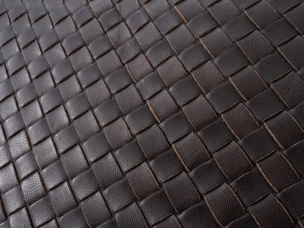 BOTTEGA VENETA Intrecciato Crossbody Shoulder Bag Dark Brown Leather Preowned23