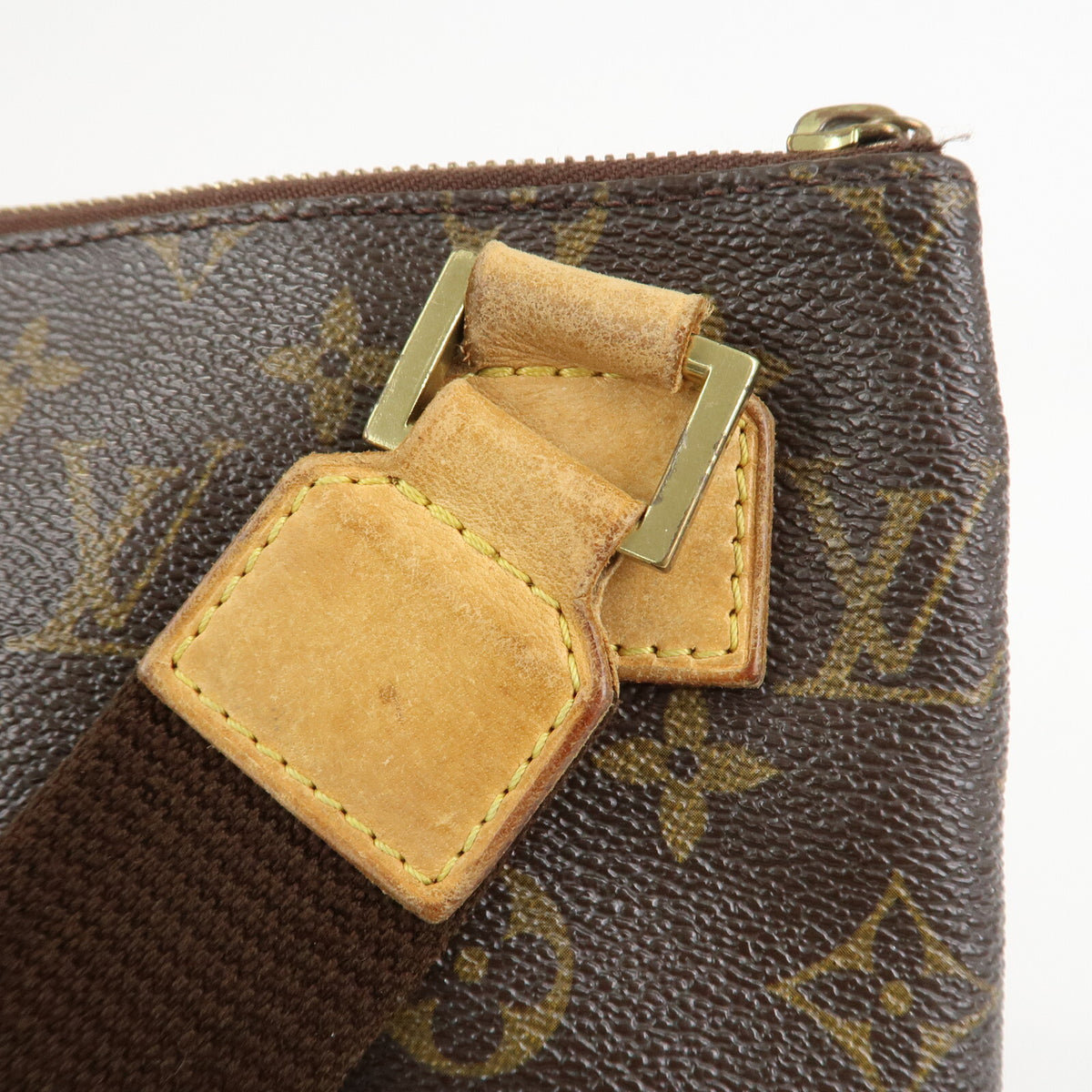 LOUIS VUITTON Pochette Bosphore Monogram Crossbody Shoulder Bag Preowned Auth7