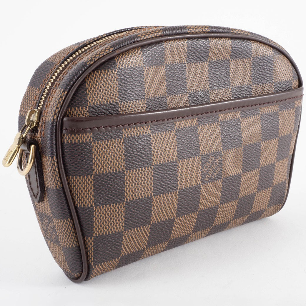Louis Vuitton Ipanema PM N51296 Damier Ebene Canvas Brown Shoulder Bag Preowned6