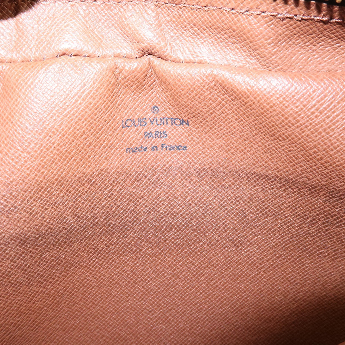 Louis Vuitton Monogram Compiegne 28 Pouch Clutch Bag Brown M51845 Auth Used F/S21