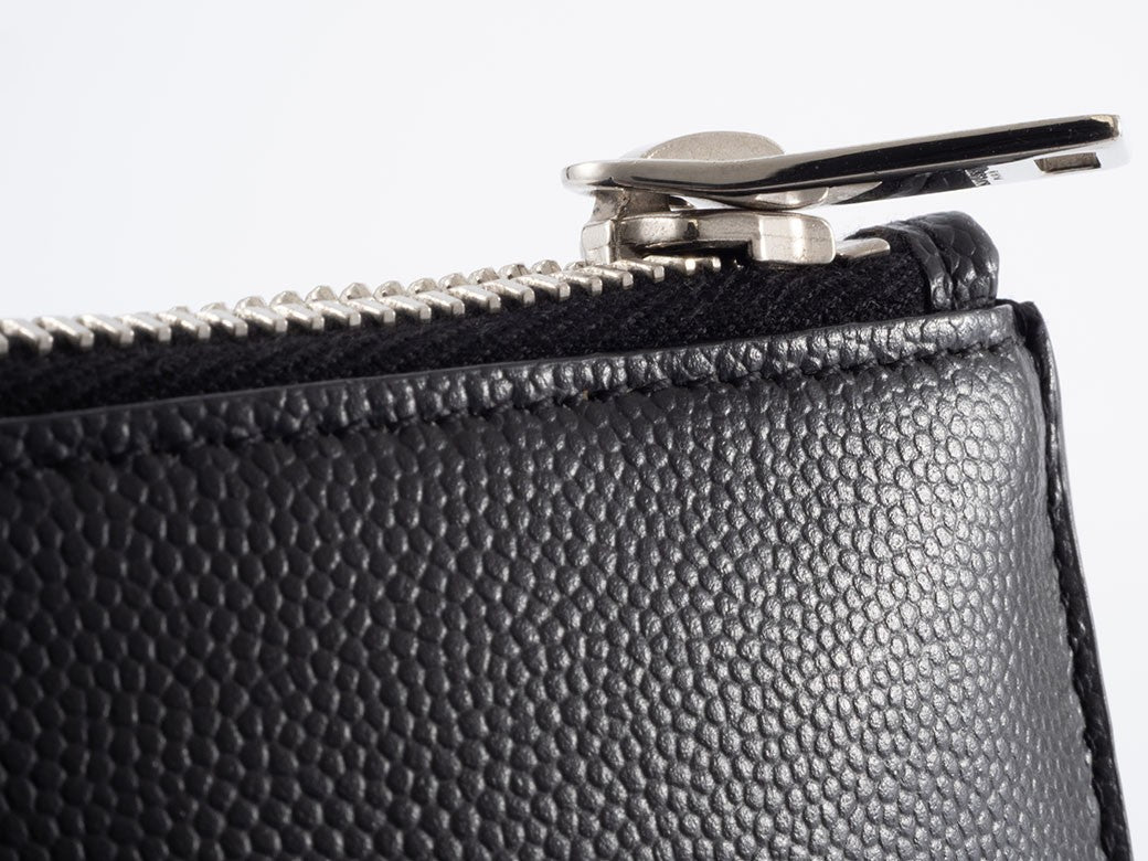 Auth Saint Laurent Clutch Bag Second Bag Pouch Black 397294 Reuse Used Preowned17