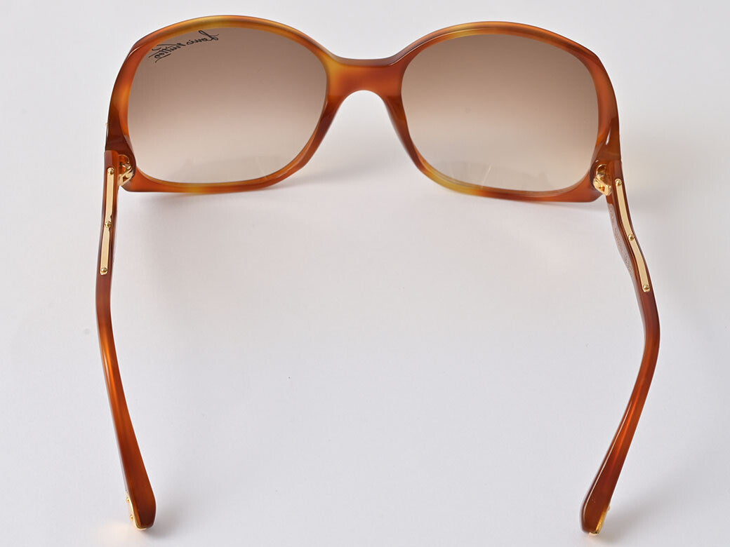 Auth LOUIS VUITTON GINA Sunglasses Square Brown Z0053WN Plastic Gina Tortoise10