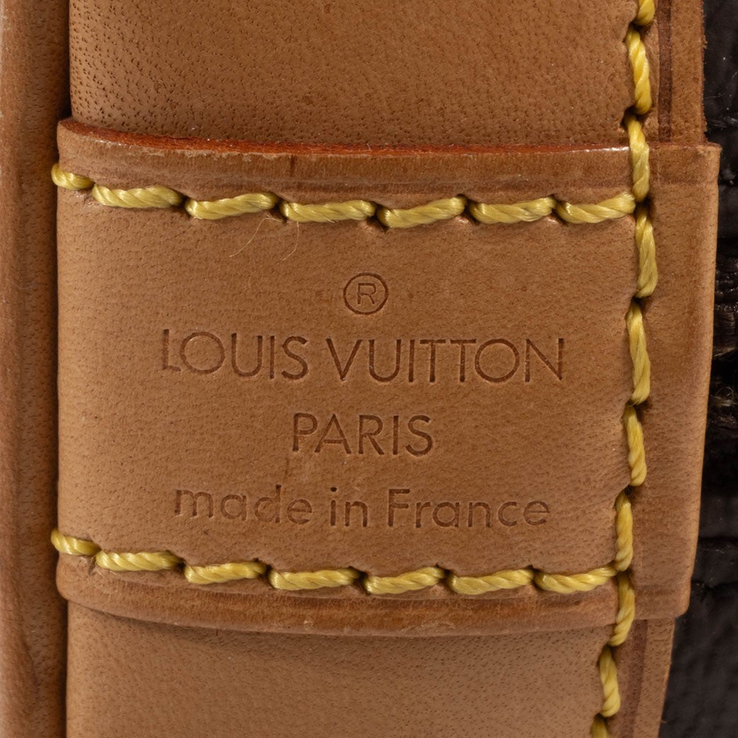 LOUIS VUITTON Alma PM Monogram Womens Handbag M51130 Brown Leather Preowned10