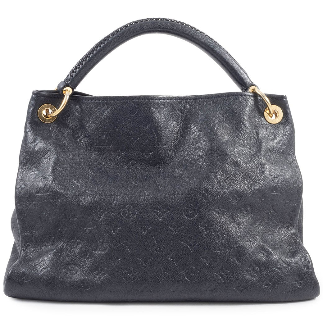 LOUIS VUITTON Artsy MM Monogram Empreinte Infini Leather Hobo Shoulder Bag Auth1