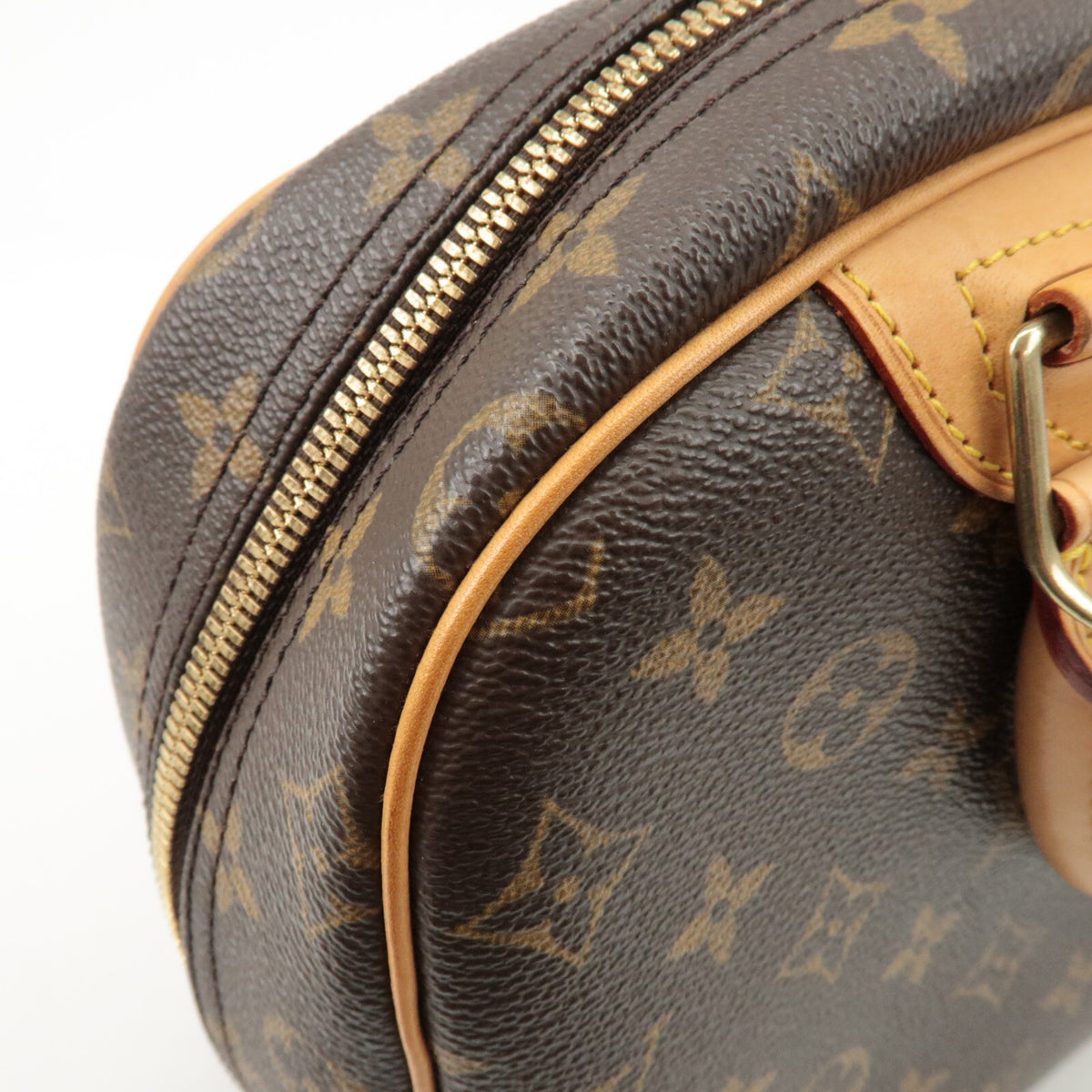 Louis Vuitton Monogram Trueville Womens Handbag Brown M42228 Preowned Auth16