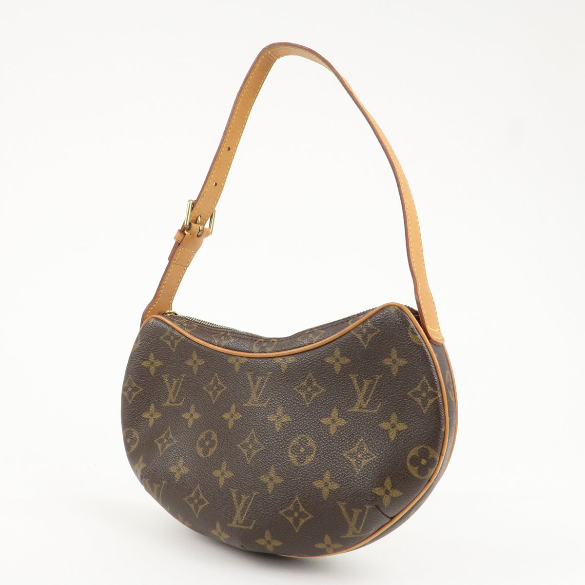 LOUIS VUITTON Pochette Croissant Monogram Shoulder Bag M51510 Preowned Auth2
