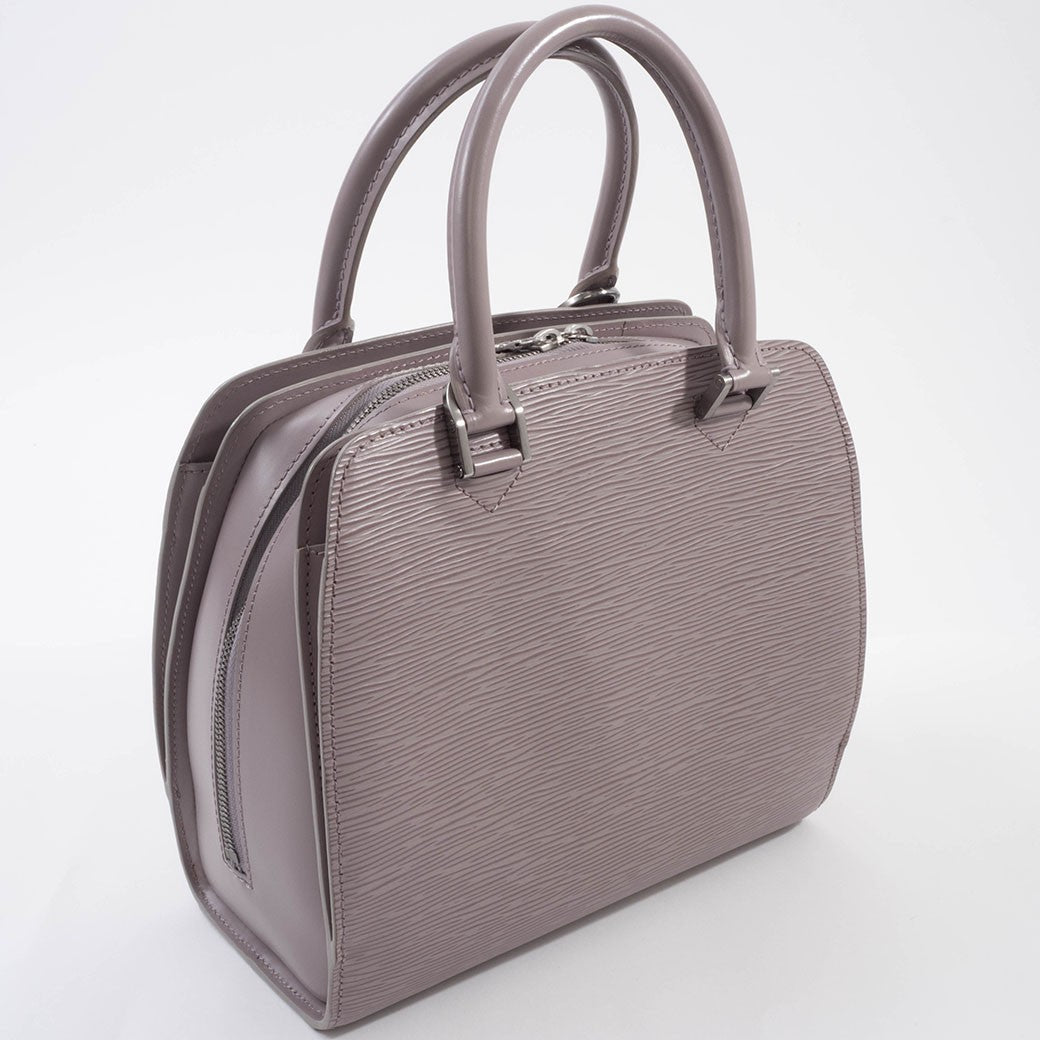 LOUIS VUITTON Pont Neuf Epi Leather Handbag Lilac Pastel Tote Bag Preowned Auth2