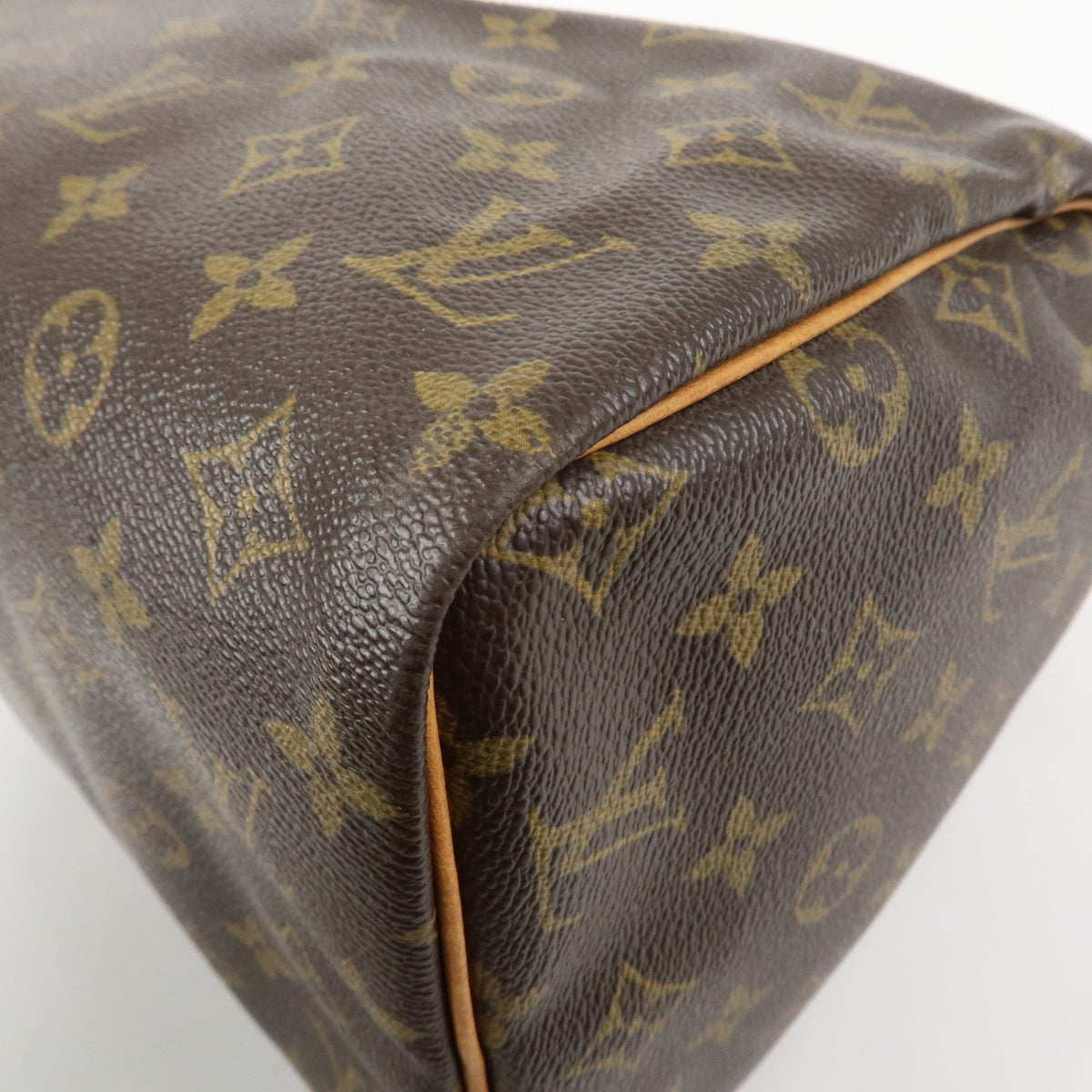 Louis Vuitton Monogram Speedy 30 Boston Bag Hand Bag Brown M41526 Auth Used F/S11