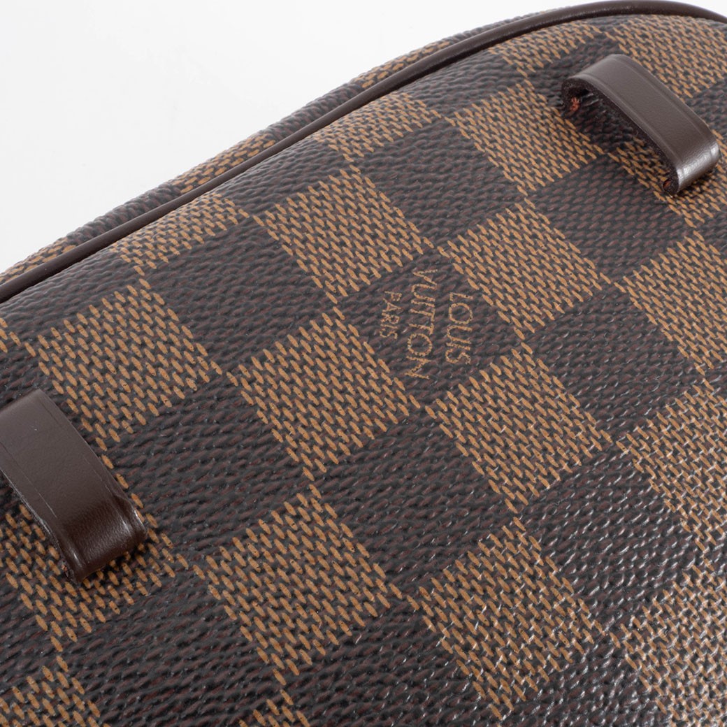 Louis Vuitton Ipanema PM N51296 Damier Ebene Canvas Brown Shoulder Bag Preowned21