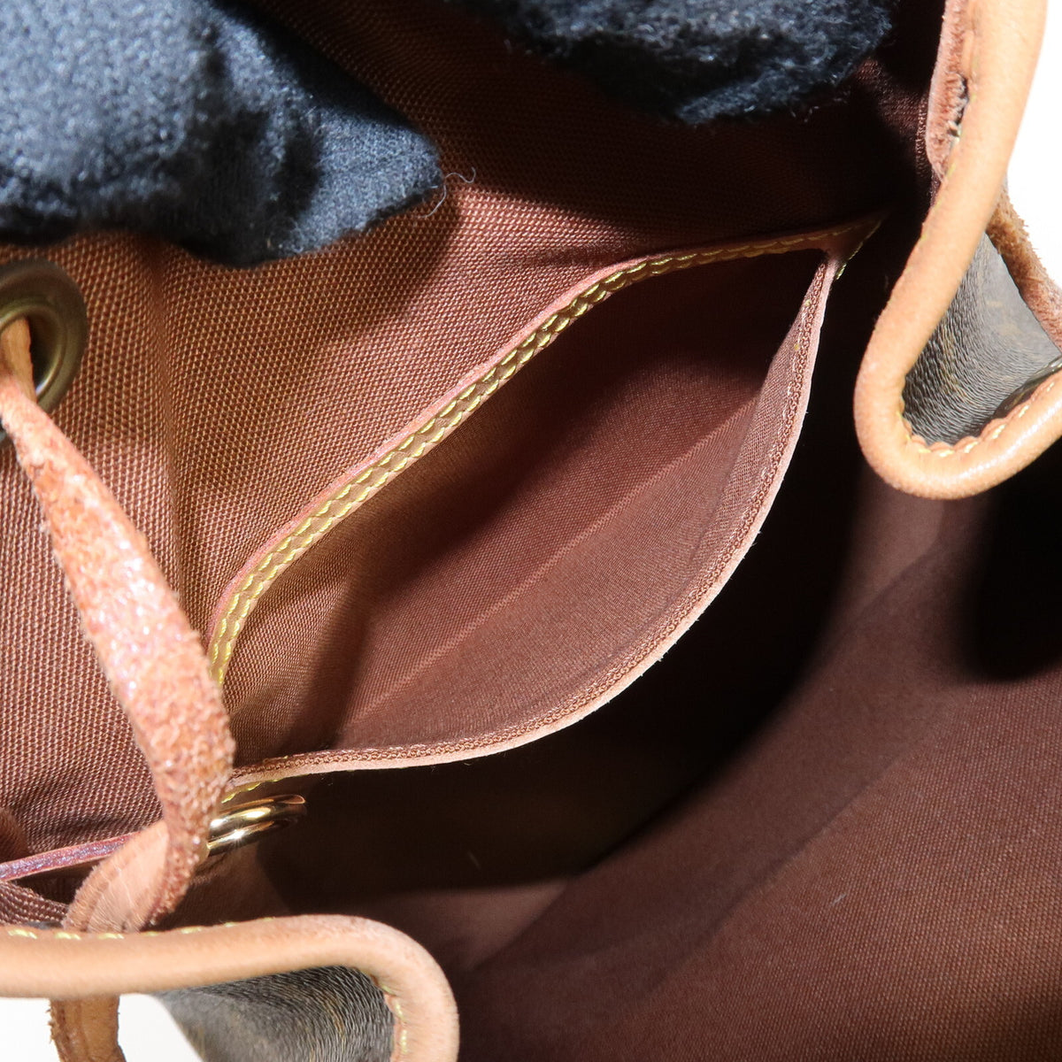 Louis Vuitton Montsouris MM Monogram Backpack M51136 Ruck Sack Preowned Auth20