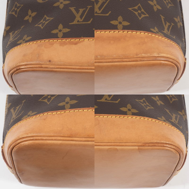 LOUIS VUITTON Alma PM Monogram Womens Handbag M51130 Brown Leather Preowned15