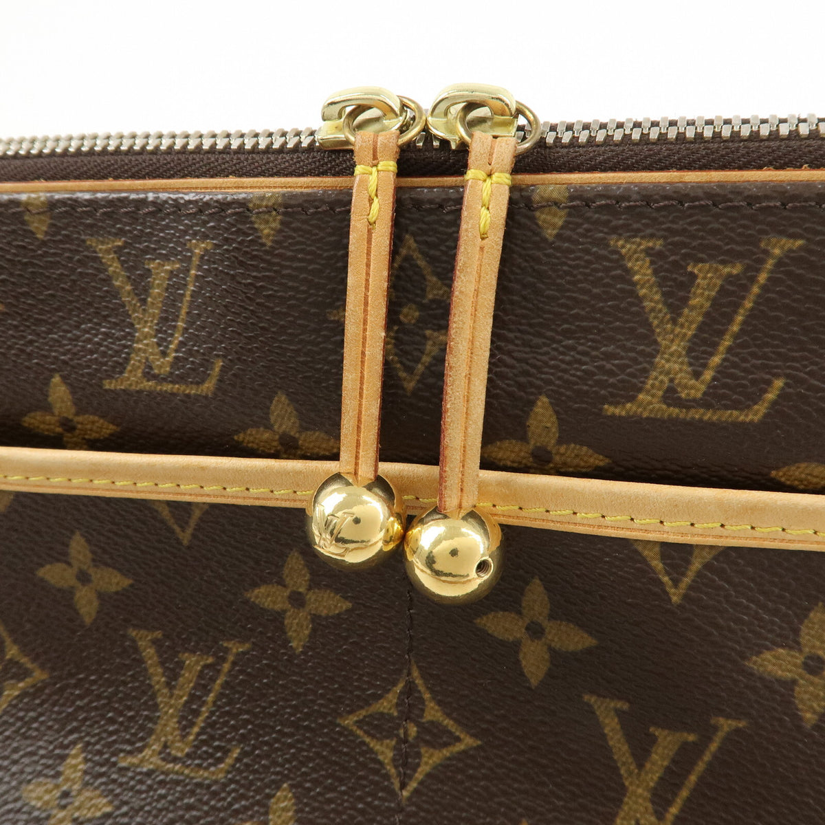 Louis Vuitton Monogram Popincourt Long Shoulder Bag Brown Large Preowned Auth16