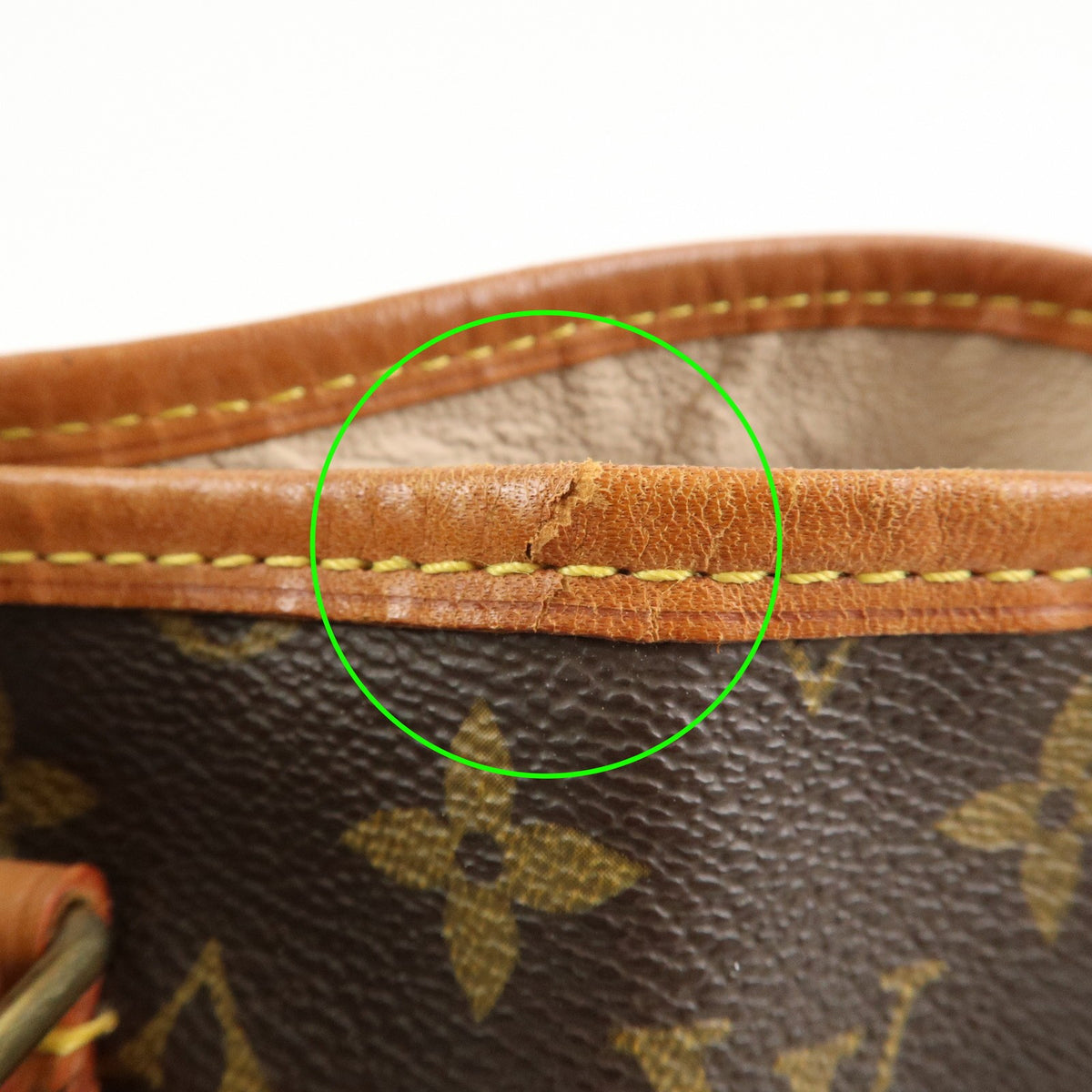 Louis Vuitton Handbag Monogram Canvas Bucket PM Brown M42238 Authentic Used F/S17