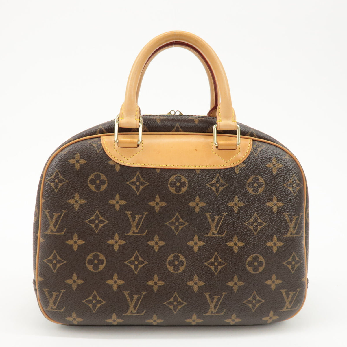 Louis Vuitton Monogram Trueville Womens Handbag Brown M42228 Preowned Auth1