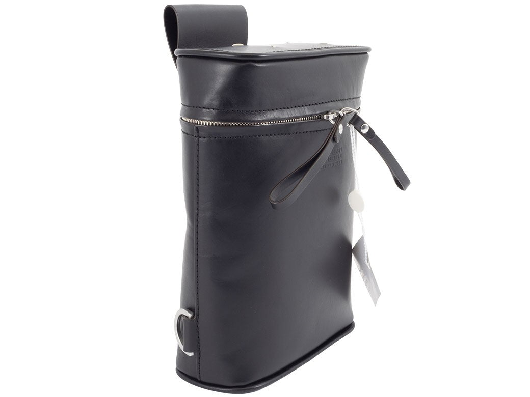 Auth Maison Margiela Backpack S55WA0131 Leather Black Reuse Used Preowned2