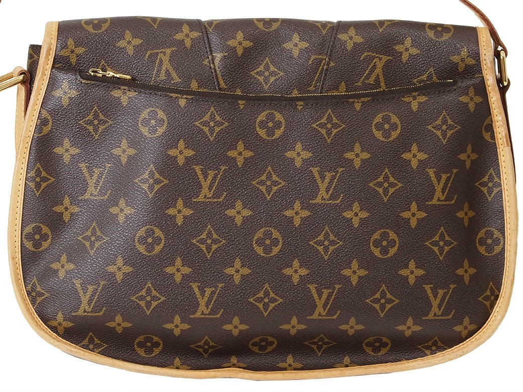Louis Vuitton Menilmontant MM Monogram Canvas Crossbody Shoulder Bag Preowned4