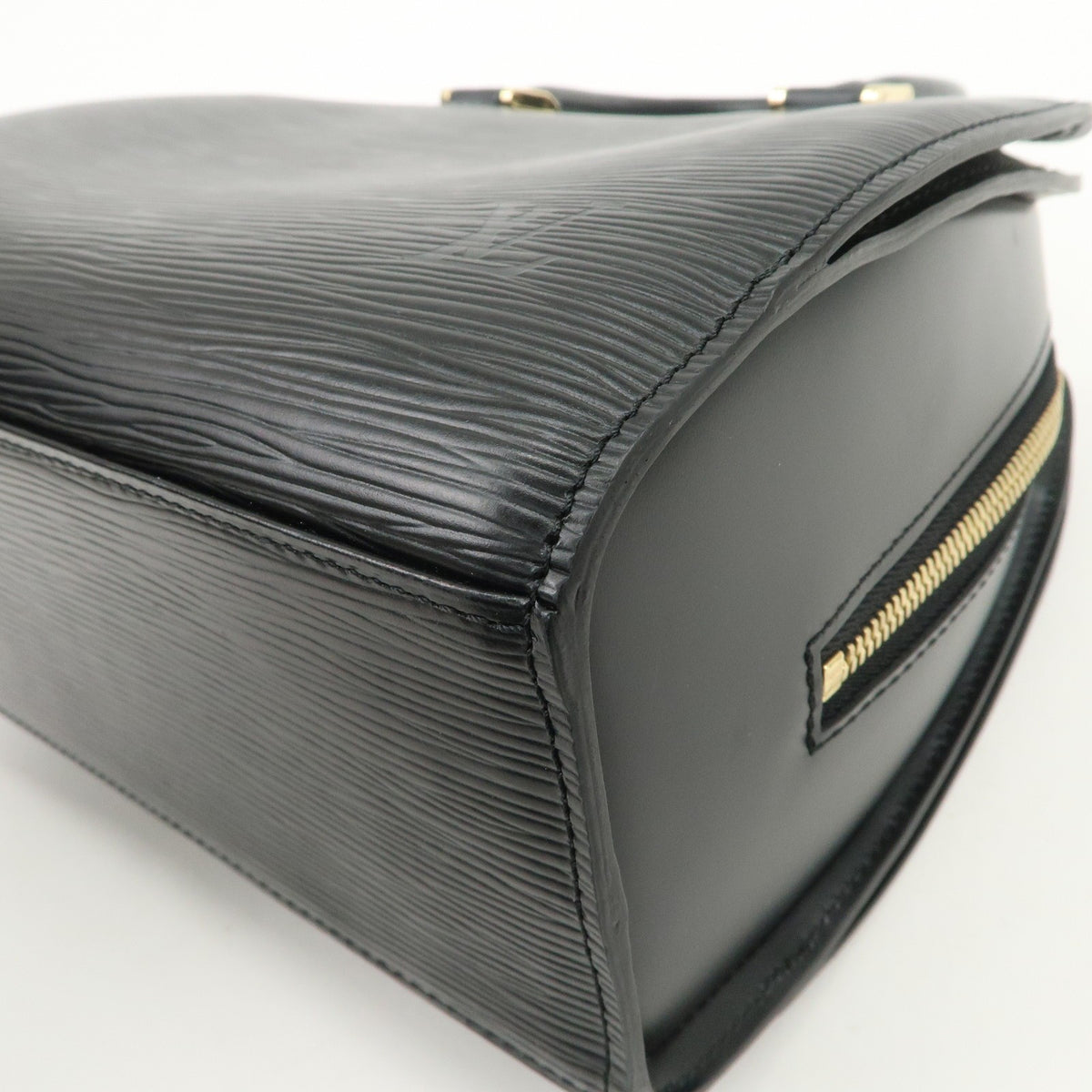 Louis Vuitton Epi Leather Pont Neuf Hand Bag Black Noir M52052 Auth Used F/S10