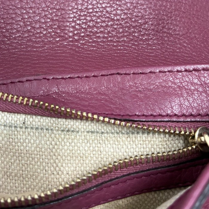 GUCCI Soho Interlocking G Chain Crossbody Shoulder Bag 336752 Womens Preowned14