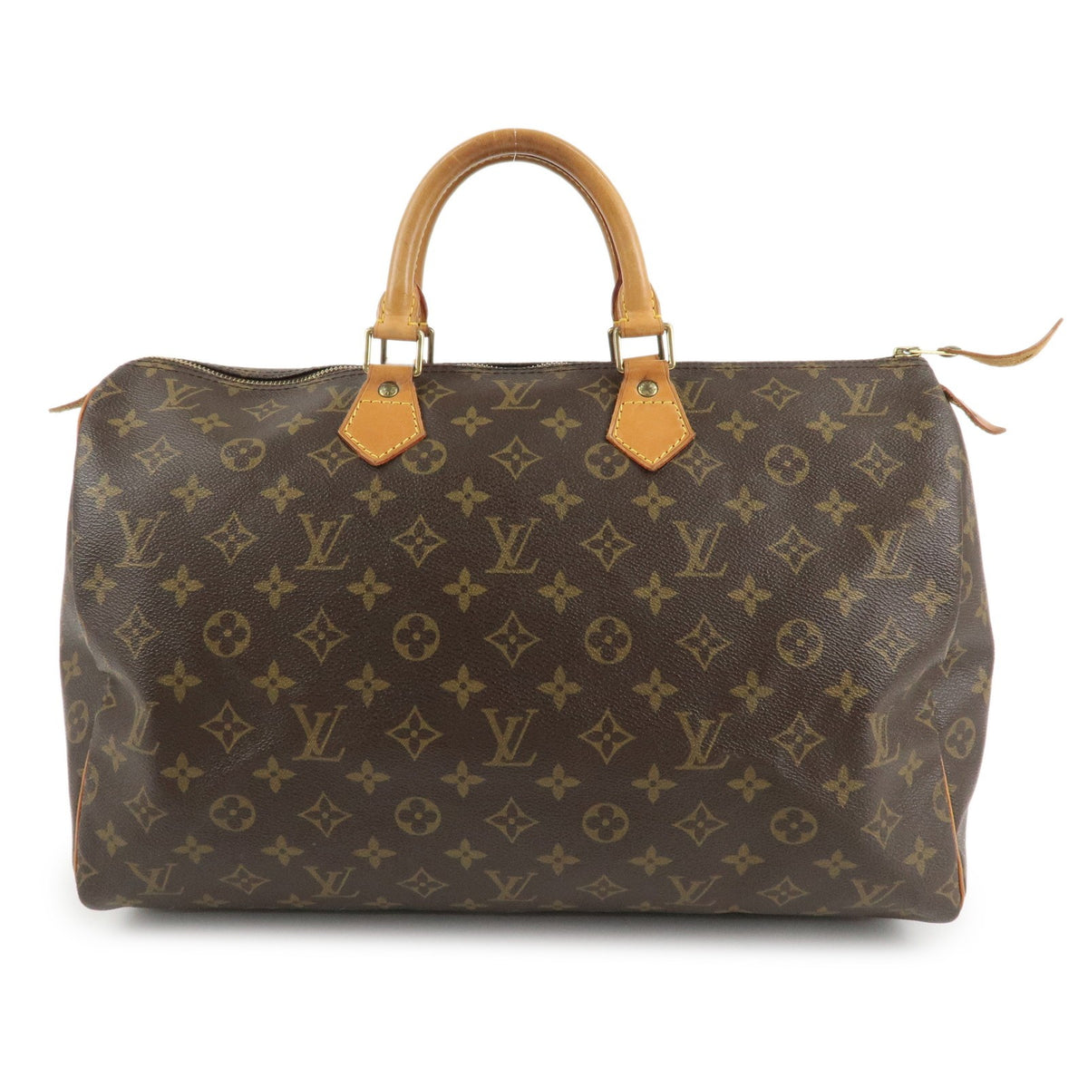 Auth Louis Vuitton Handbag Monogram Speedy 40 Boston Bag M41522 Reuse Used0