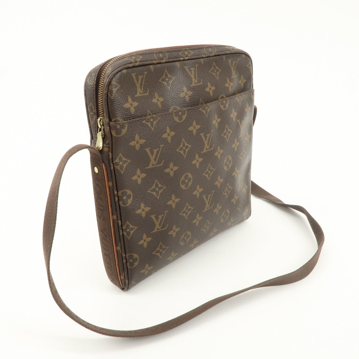 LOUIS VUITTON Trotteur Beaubourg Monogram Crossbody Shoulder Bag Preowned Auth2