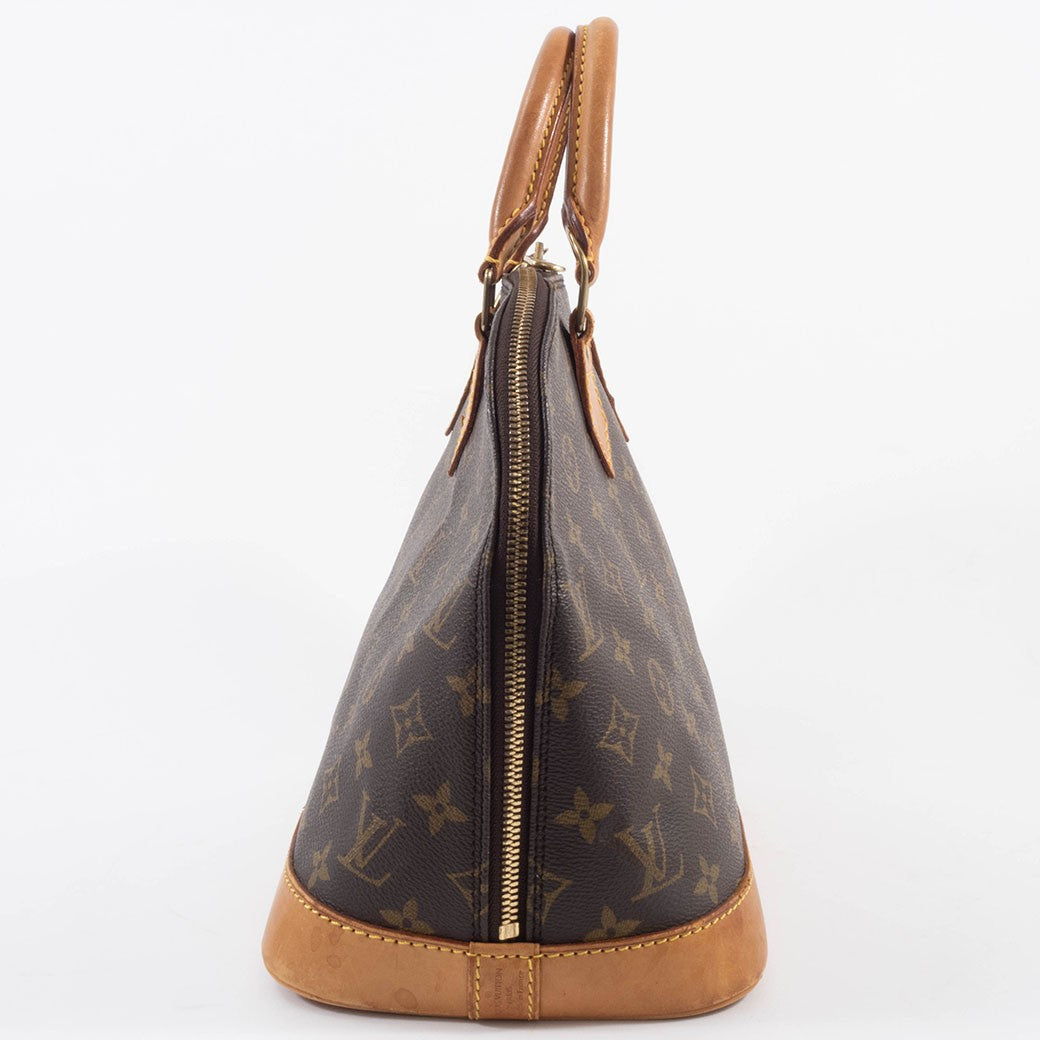 LOUIS VUITTON Alma PM Monogram Canvas Handbag Tote Bag M51130 Preowned Auth4
