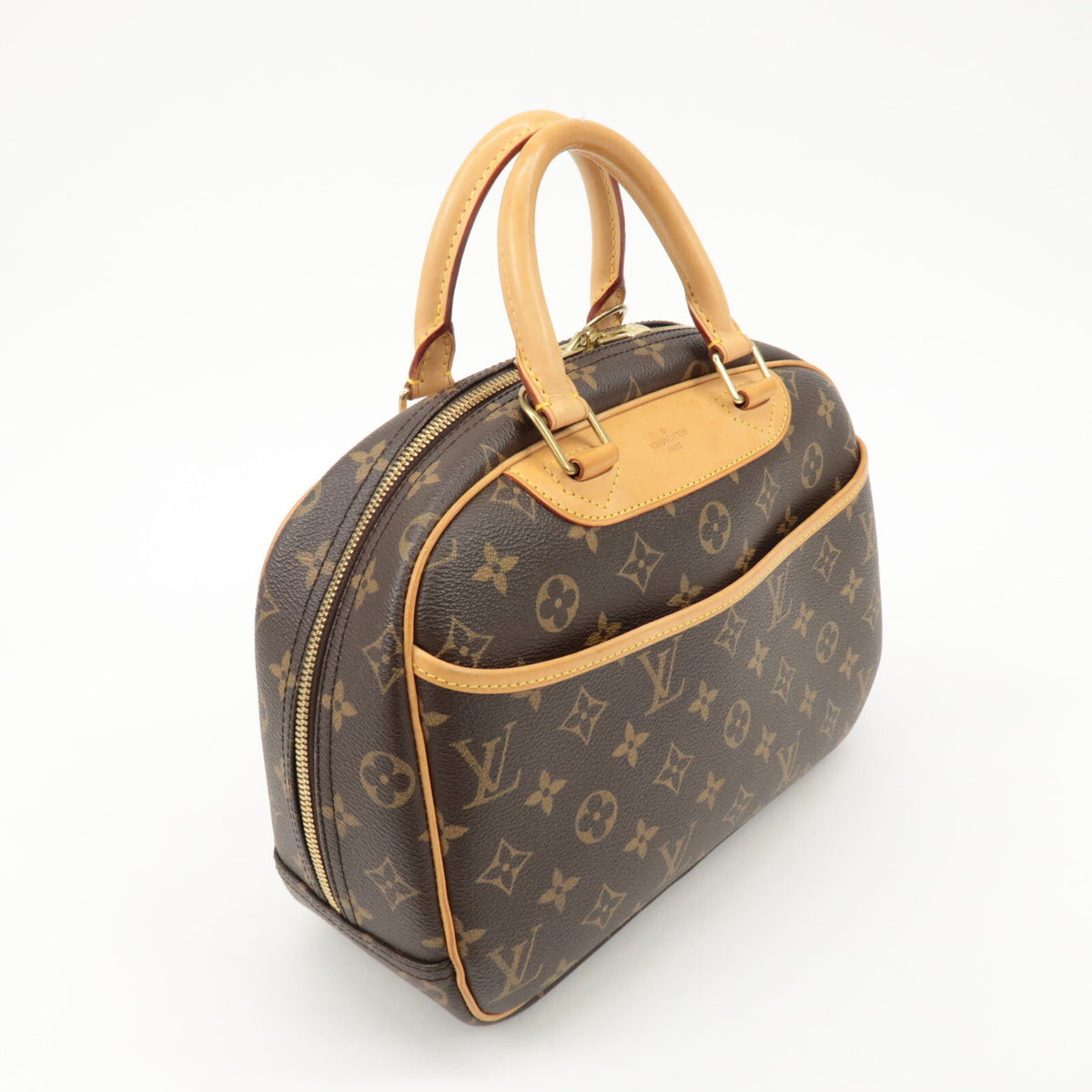 Louis Vuitton Monogram Trueville Womens Handbag Brown M42228 Preowned Auth3