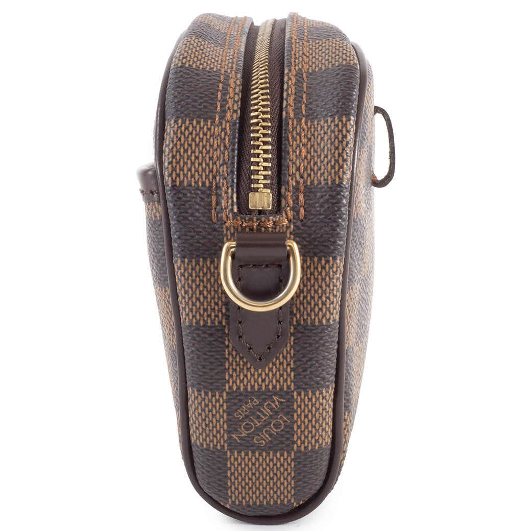 Louis Vuitton Ipanema PM N51296 Damier Ebene Canvas Brown Shoulder Bag Preowned3