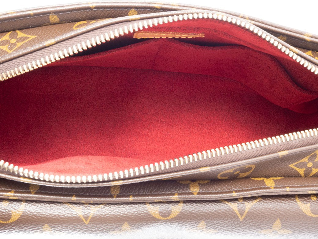 Louis Vuitton Bag Vivacite MM Monogram Shoulder Bag M51164 Reuse Used Preowned8