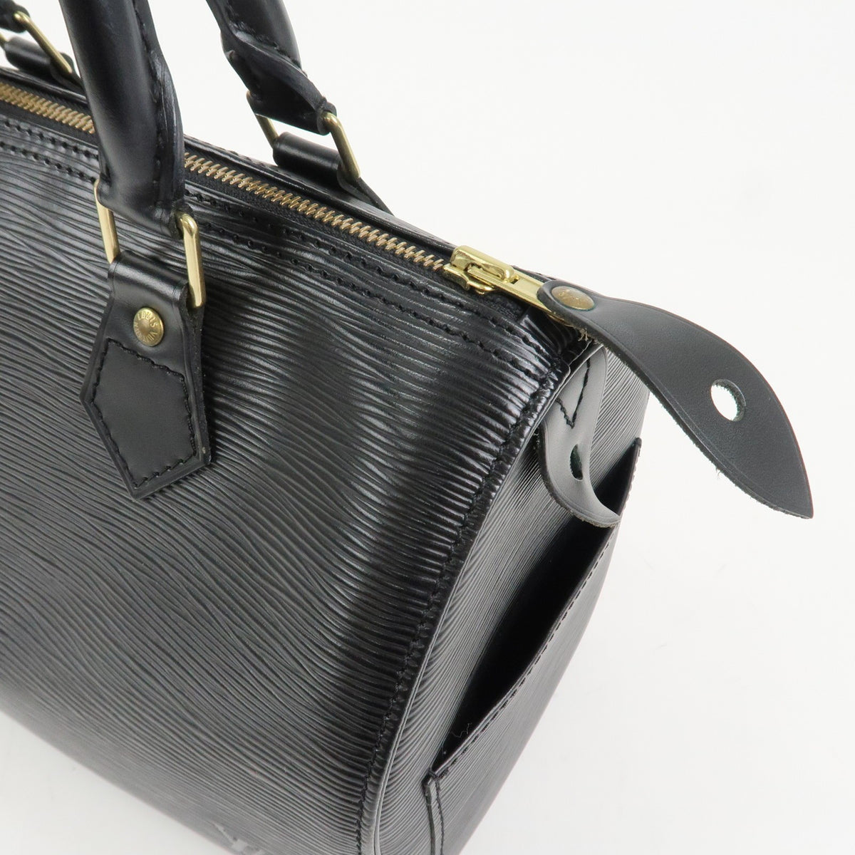 Louis Vuitton Handbag Speedy 25 Epi Leather Boston Bag Noir M59032 Used F/S15