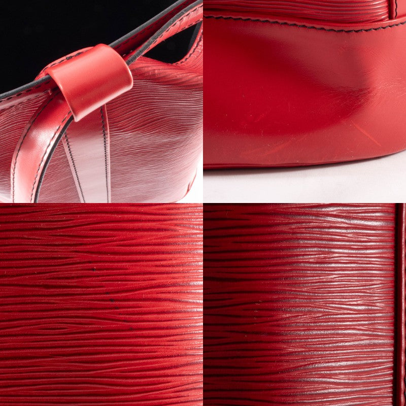 Louis Vuitton Epi Leather Randonnee GM Backpack Red M43087 Womens Preowned Auth15