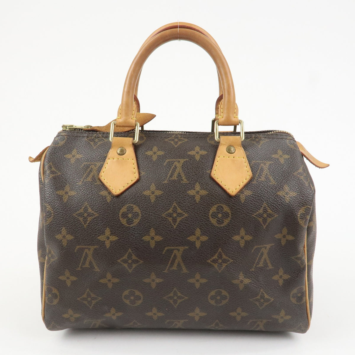 Louis Vuitton Monogram Speedy 25 Boston Bag Hand Bag Brown M41528 Preowned Auth1