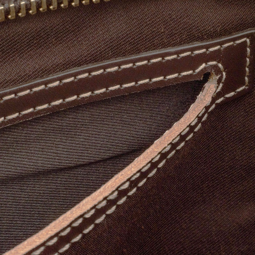 GUCCI GG Supreme Crossbody Shoulder Bag Beige Messenger Bag Preowned Auth20