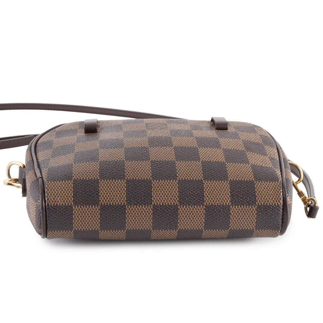 Louis Vuitton Ipanema PM N51296 Damier Ebene Canvas Brown Shoulder Bag Preowned5