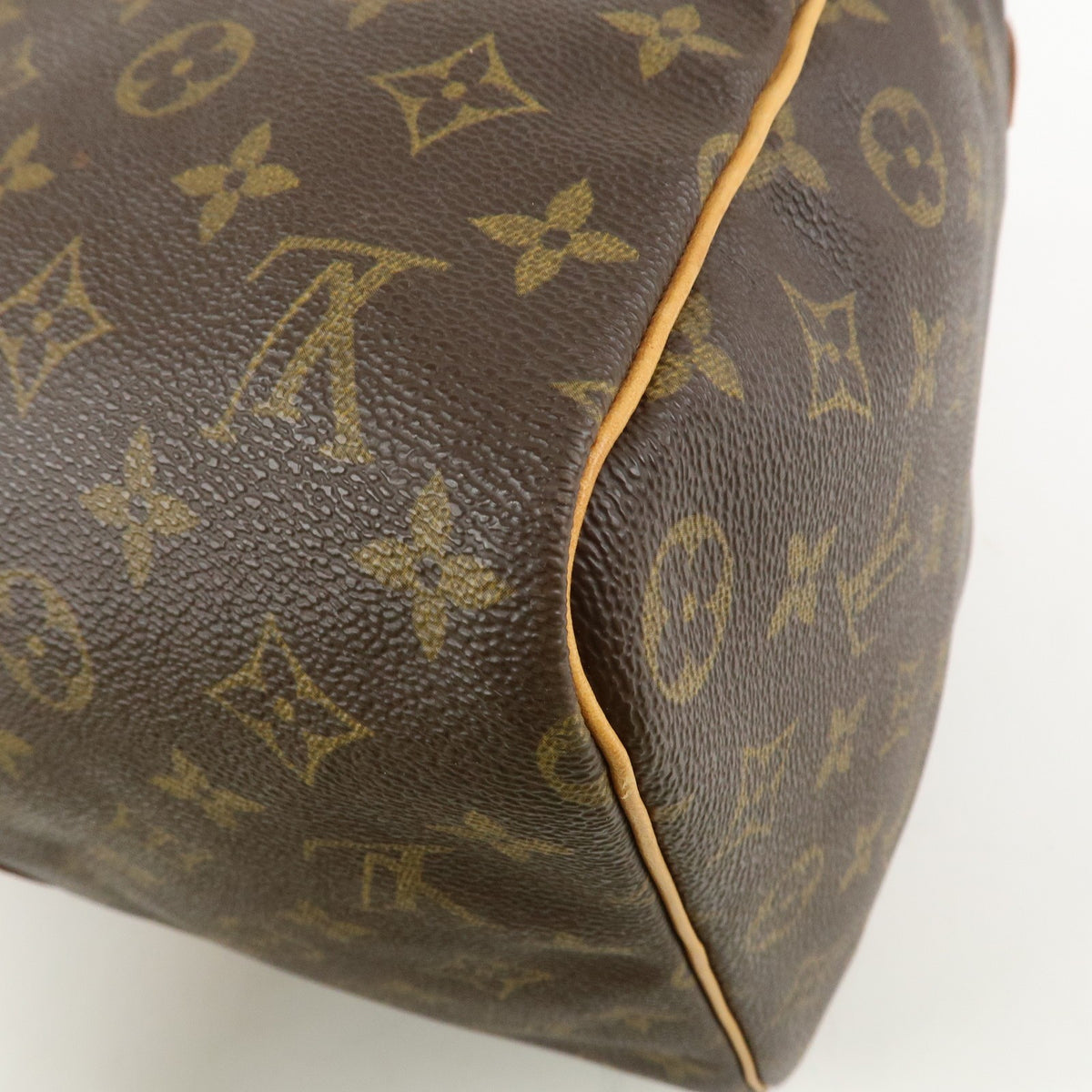 Louis Vuitton Monogram Keep All 45 Boston Bag Brown M41428 Authentic Used F/S13