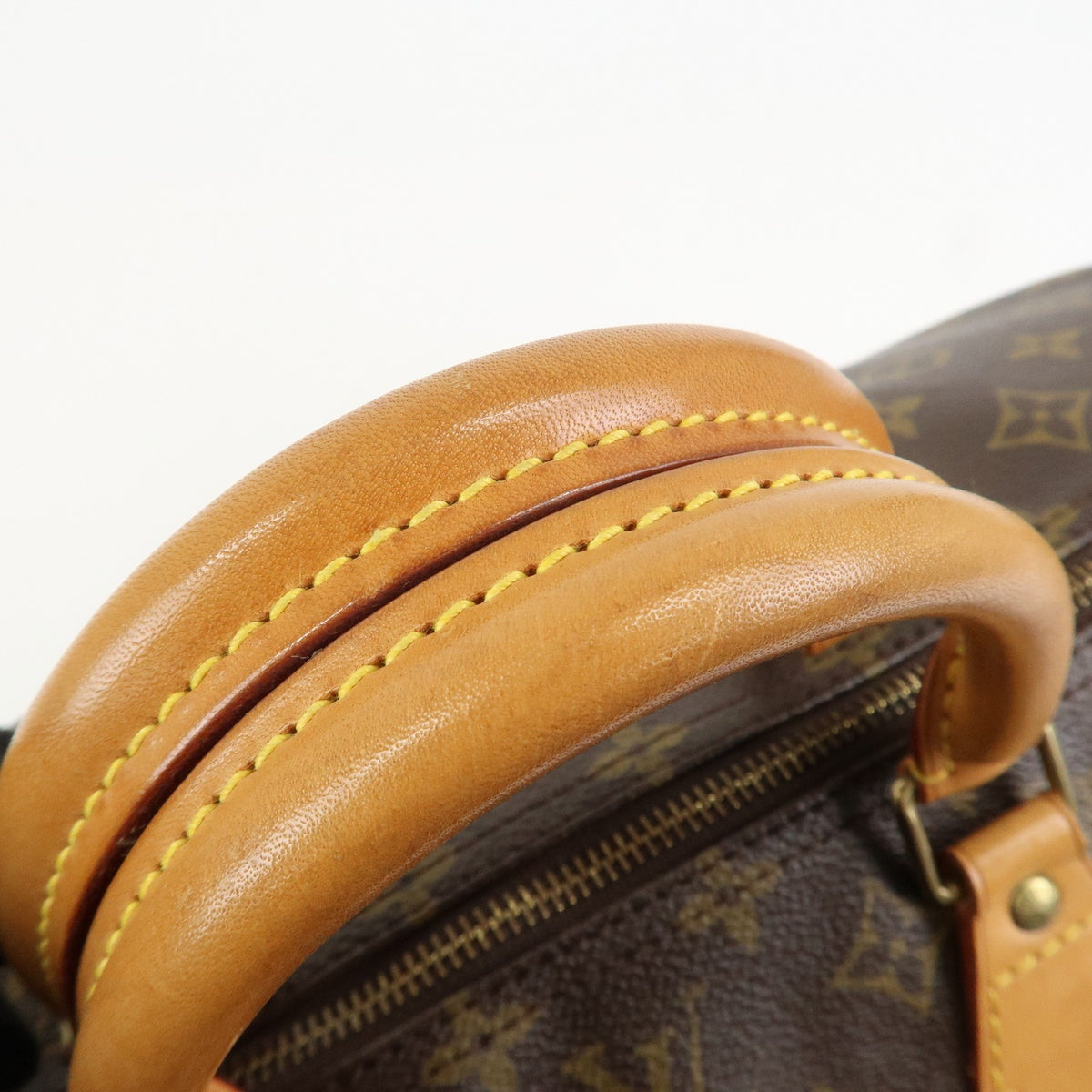 Louis Vuitton Monogram Speedy 40 Hand Bag Boston Bag Brown M41522 Auth Used F/S6