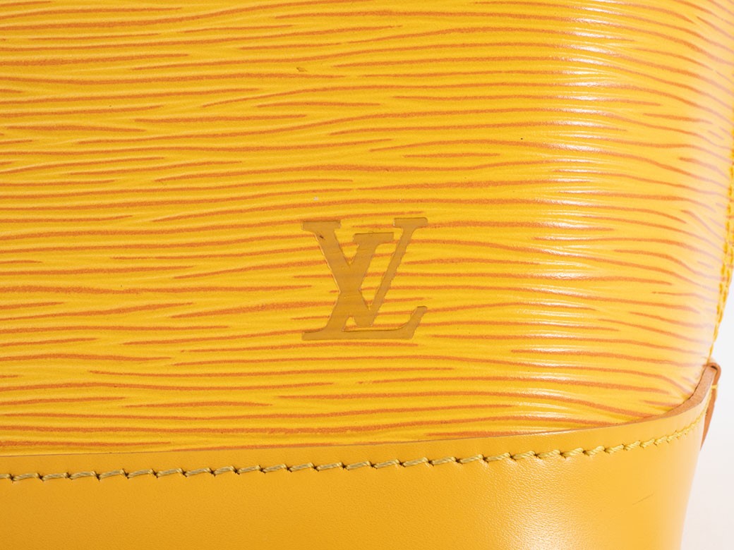 LOUIS VUITTON Alma PM Epi Leather Yellow Womens Handbag M52149 Preowned Auth6