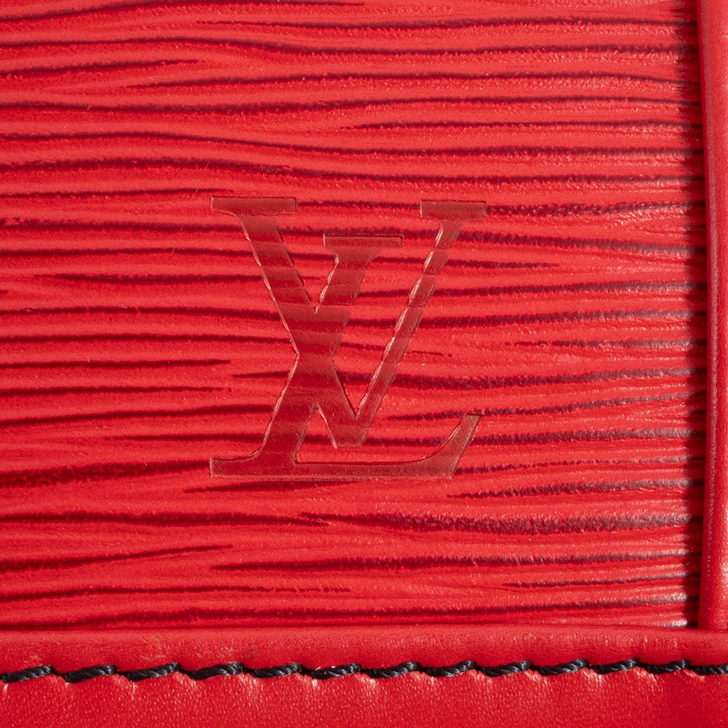 Louis Vuitton Epi Leather Randonnee GM Backpack Red M43087 Womens Preowned Auth8