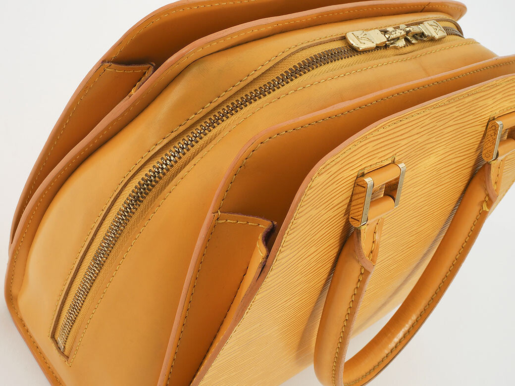 LOUIS VUITTON Pont Neuf Womens Handbag Epi Leather Yellow M52059 Preowned Auth5