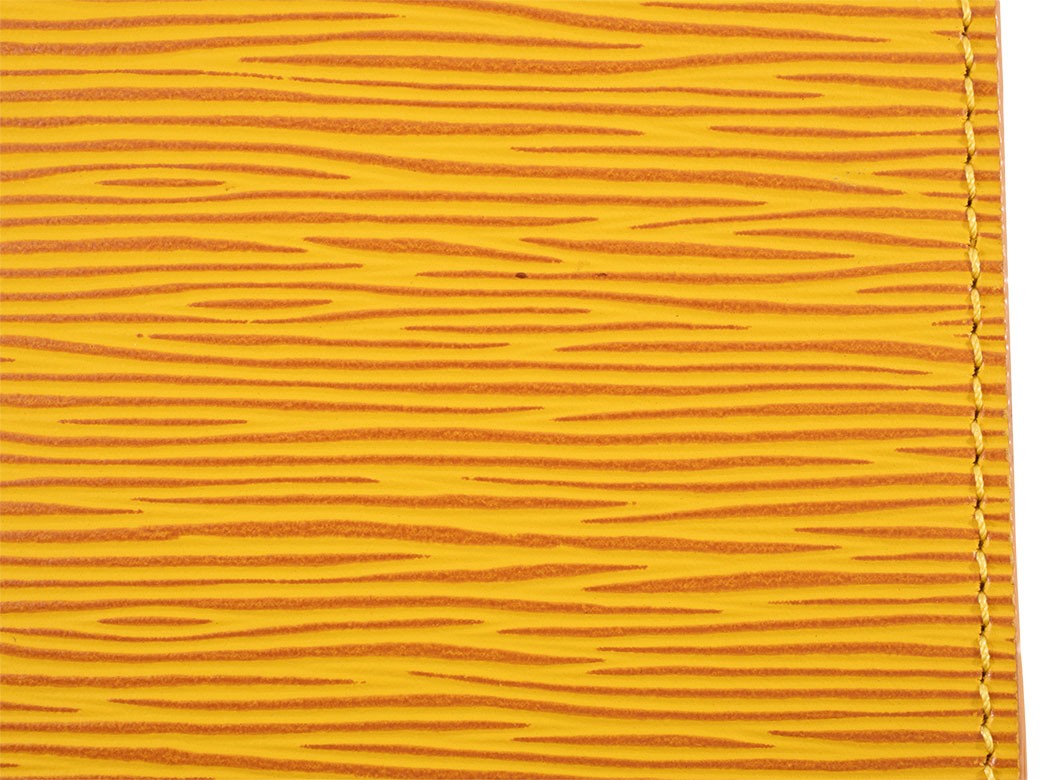 Auth LOUIS VUITTON Handbag Marselb Epi Tassili Yellow M52379 Reuse Used17