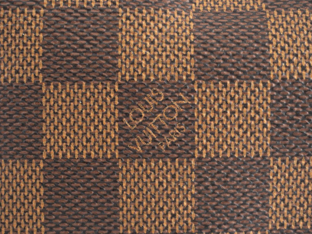 Louis Vuitton Trousses Makeup N51982 Damier Ebene Canvas Handbag Preowned15