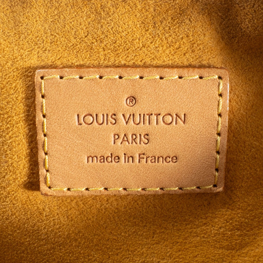 Louis Vuitton Baggy GM Monogram Denim Crossbody Shoulder Bag Hobo Blue Preowned14