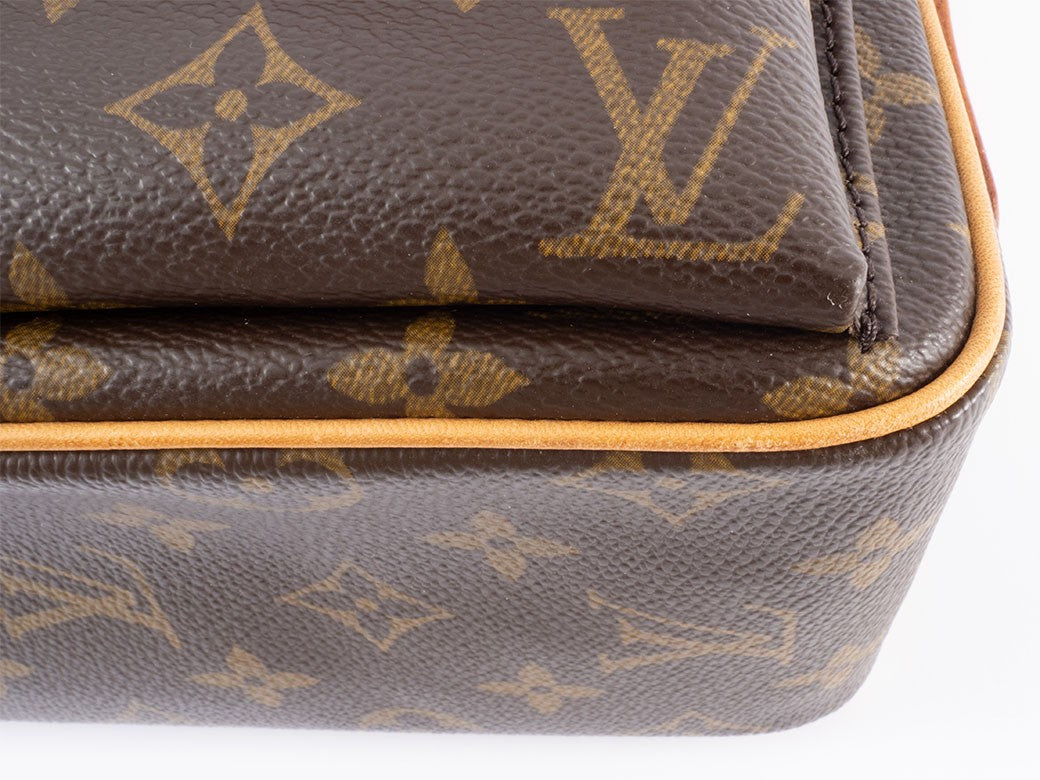 Louis Vuitton Bag Vivacite MM Monogram Shoulder Bag M51164 Reuse Used Preowned3