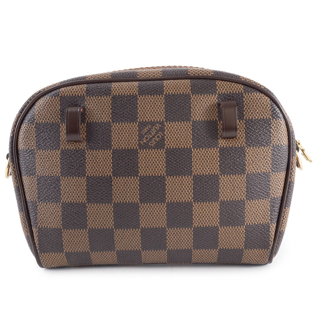 Louis Vuitton Ipanema PM N51296 Damier Ebene Canvas Brown Shoulder Bag Preowned1