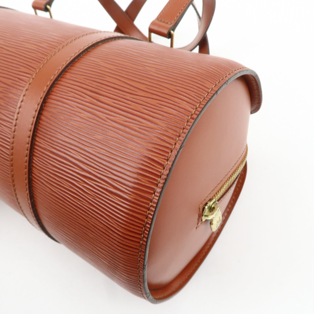 Louis Vuitton Epi Soufflot Shoulder Bag Kenya Brown M52223 Preowned Reuse Auth11