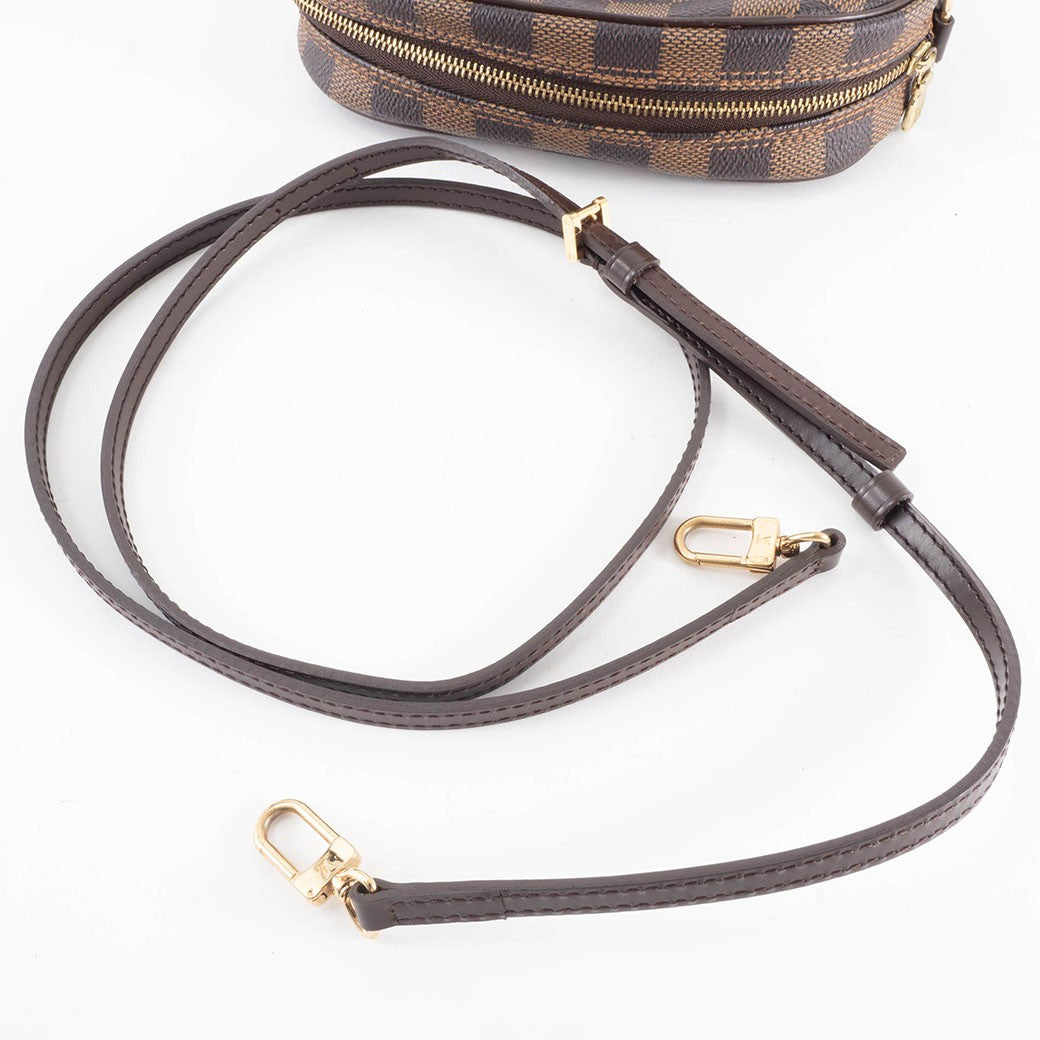 Louis Vuitton Ipanema PM N51296 Damier Ebene Canvas Brown Shoulder Bag Preowned20