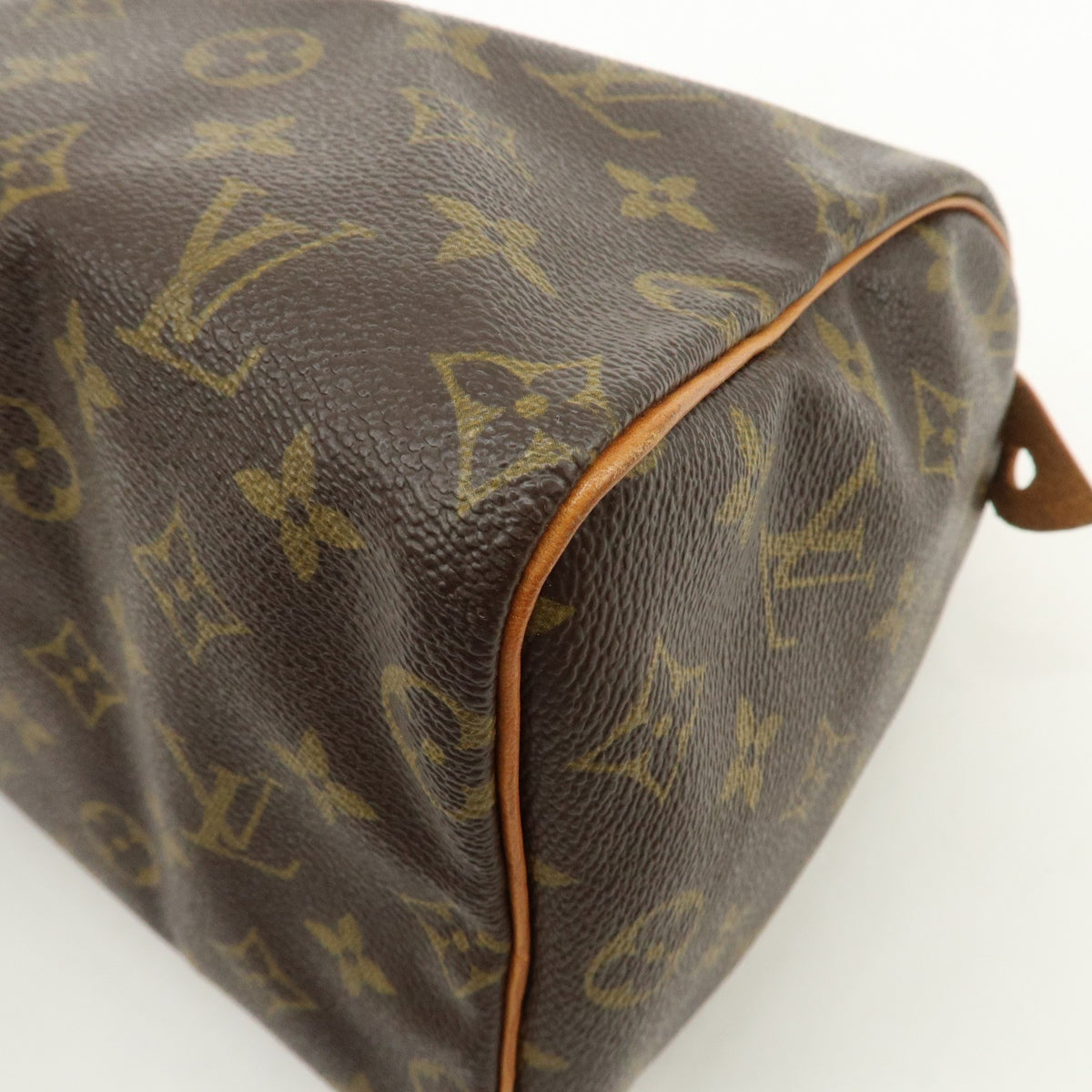 Louis Vuitton Monogram Speedy 25 Boston Bag Hand Bag Brown M41528 Auth Used F/S11