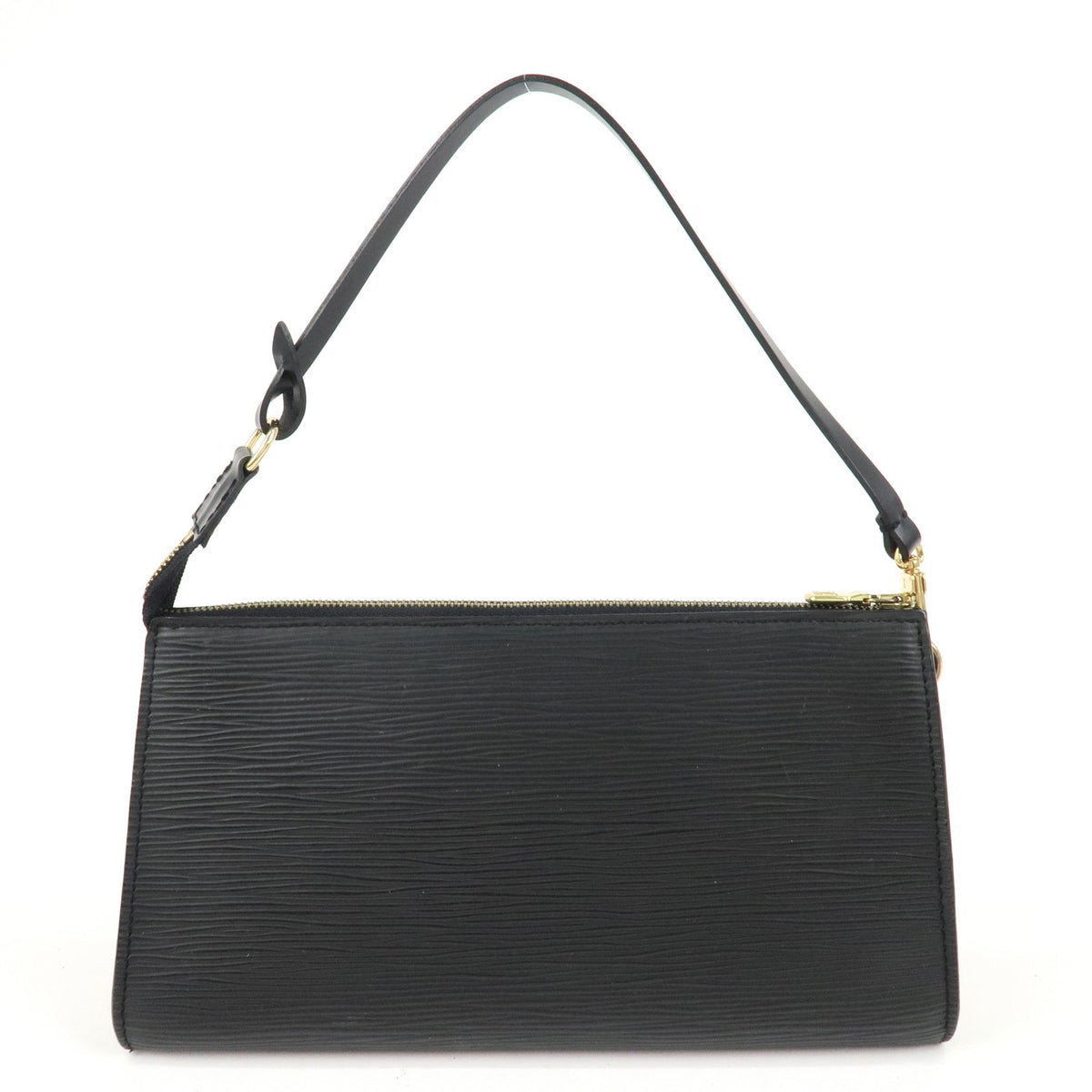 LOUIS VUITTON Pochette Accessoires Black Epi Leather Handbag M52942 Preowned1